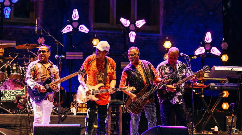 Kool & the Gang, a Roma l'unica data italiana del tour mondiale