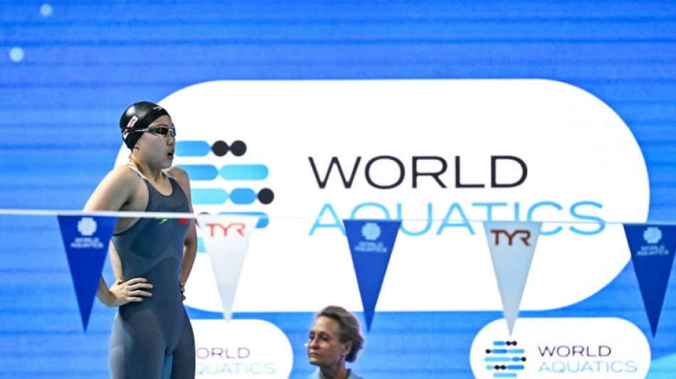 Mondiaux de natation: le phénomène chinois Yu Zidi, 12 ans, saute dans le grand bain
