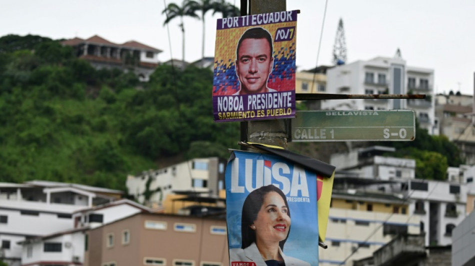 L'Equateur, plongé dans une crise sécuritaire, élit son président
