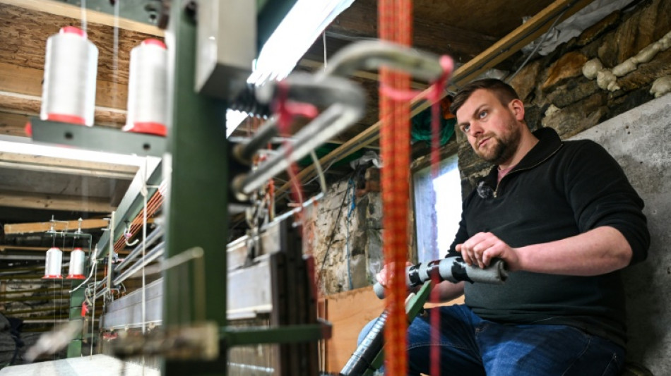Sur une île au nord de l'Ecosse, le tweed prend un coup de jeune