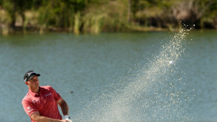 Two eagles lift Straka to World Challenge lead over Scheffler