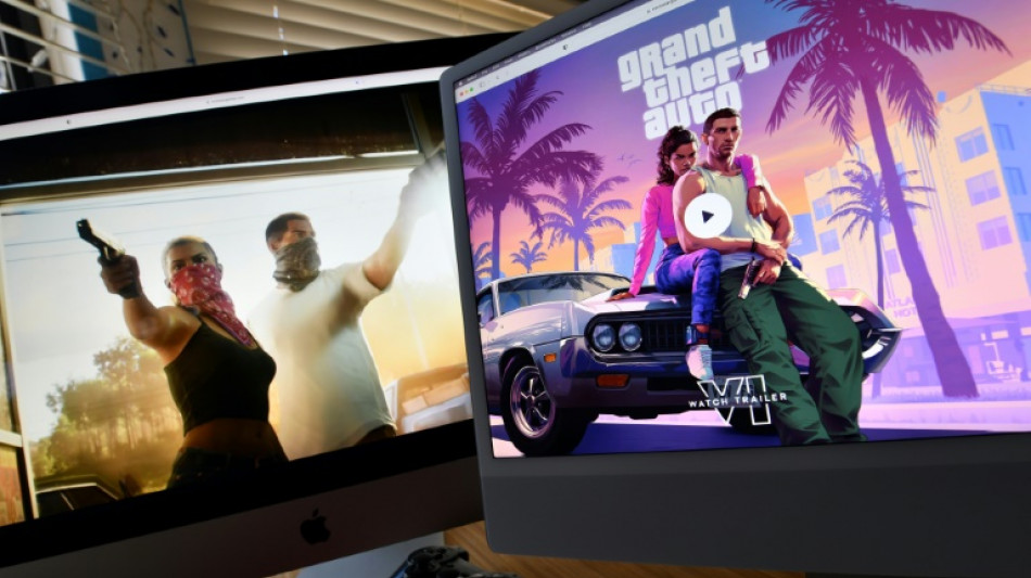La sortie du jeu "GTA VI" repoussée à mai 2026, le titre de l'éditeur Take-Two plonge