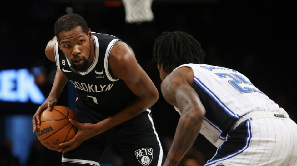 Durant propels Nets past Magic, Pacers stun Lakers