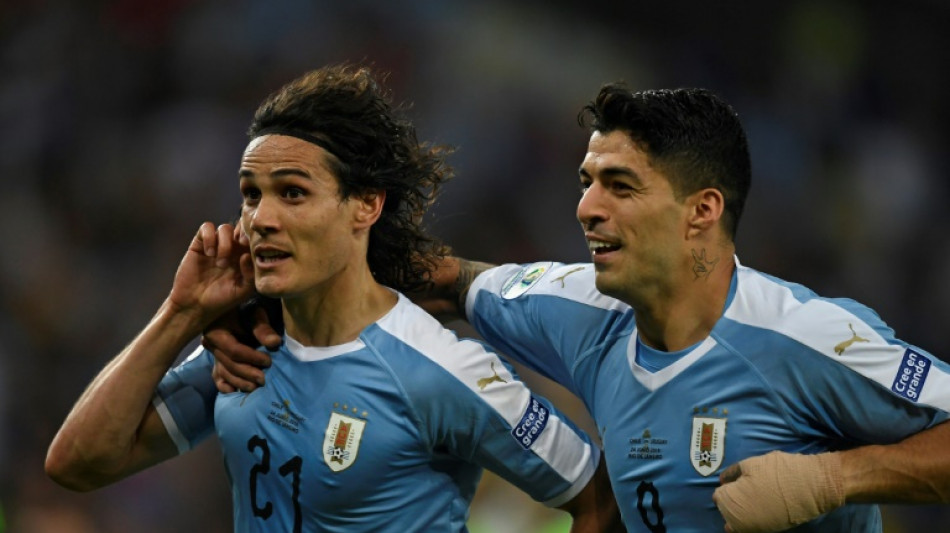 Uruguay's Suarez, Cavani picked for 4th World Cup, injured Araujo in