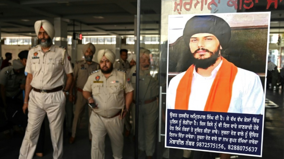 Inde: un chef s&eacute;paratiste sikh en fuite depuis un mois arr&ecirc;t&eacute;
