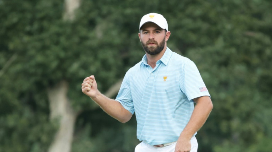 Narrow wins bring lift for Americans at Presidents Cup