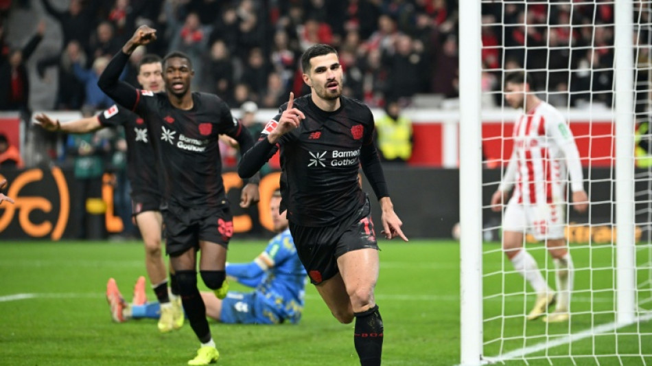 Terrific Terrier backheel helps lift Leverkusen back to fourth