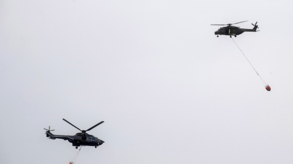 Gro&szlig;brand in Th&uuml;ringen unter Kontrolle - in Sachsen noch keine Entspannung