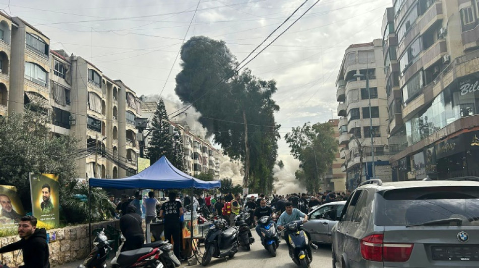 Israel hits Beirut after rockets fired from south Lebanon