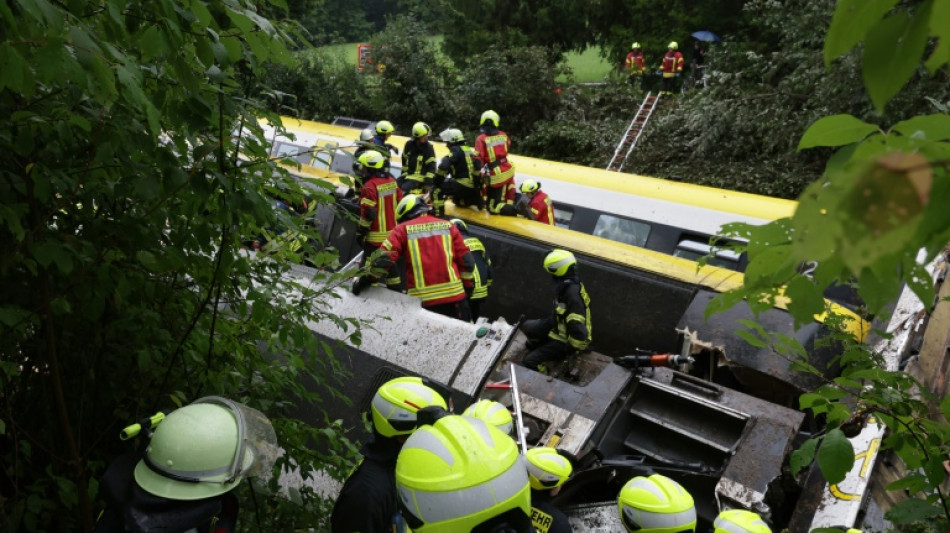 Allemagne: le déraillement d'un train probablement provoqué par un glissement de terrain
