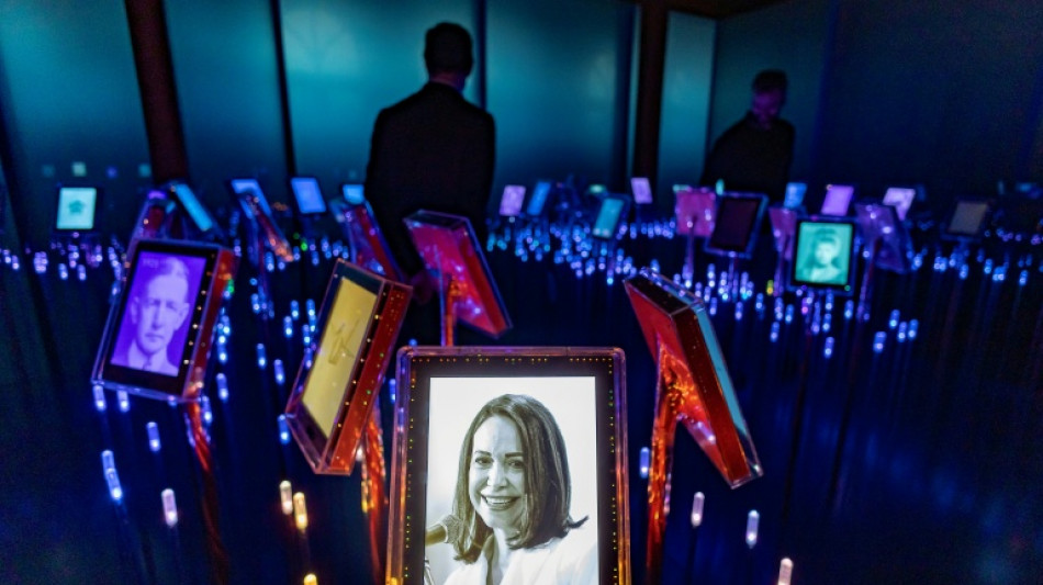 Daughter of Venezuela's Machado picks up Nobel peace prize in her absence