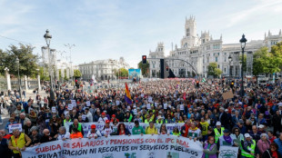 Massendemonstration f&uuml;r Erhalt des staatlichen Rentensystems in Spanien